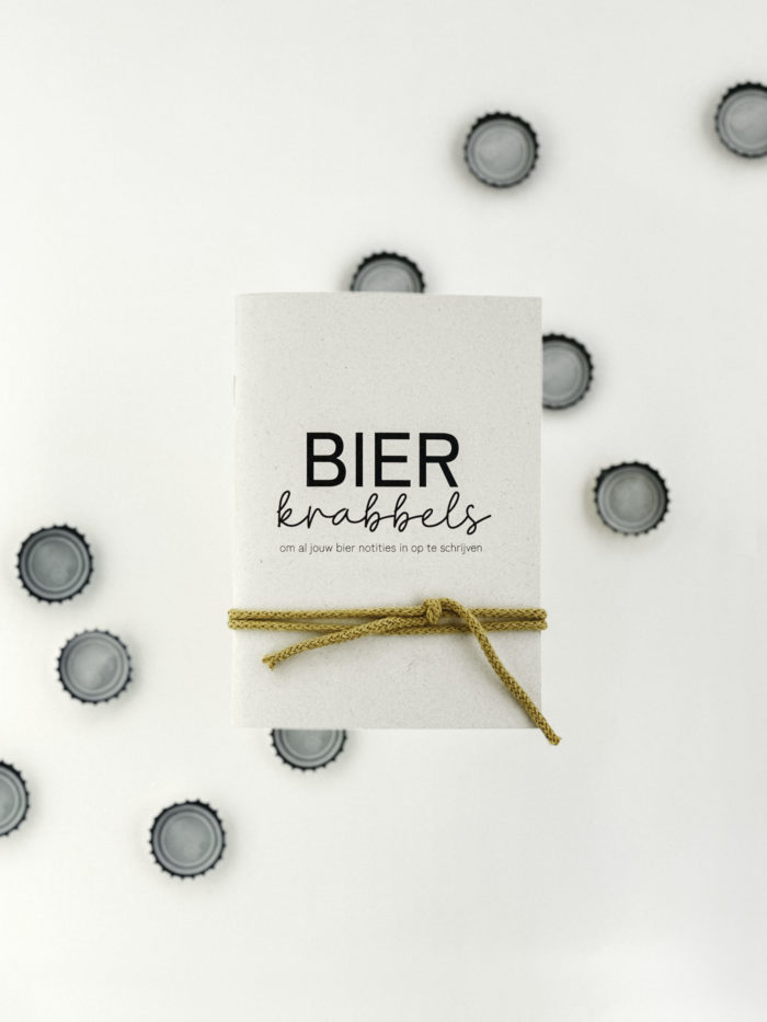 bierkrabbels notitieboek bier